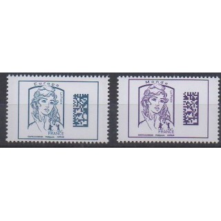 France - Poste - 2016 - No 5019/5020