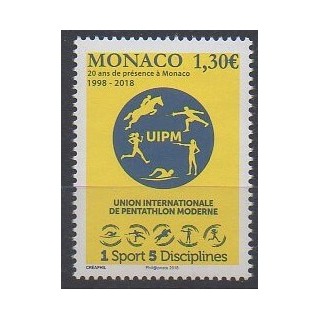 Monaco - 2018 - No 3158 - Sports divers