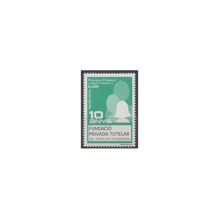 Andorre espagnol - 2018 - No 461
