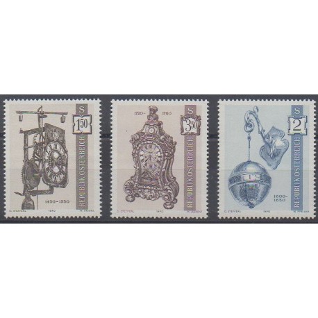 Autriche - 1970 - No 1157/1159 - Artisanat ou métiers