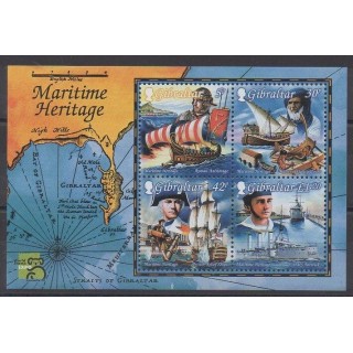 Gibraltar - 1999 - Nb BF35 - Boats - Philately