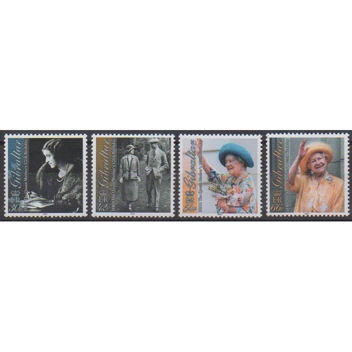 Gibraltar - 2000 - No 915/918 - Royauté - Principauté