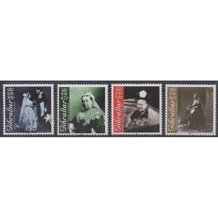 Gibraltar - 2001 - Nb 952/955 - Royalty