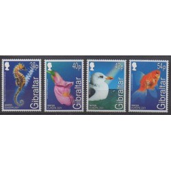 Gibraltar - 2001 - Nb 963/966 - Animals - Europa