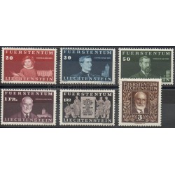 Liechtenstein - 1940 - No 161/166 - Royauté