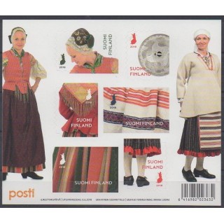 Finlande - 2018 - No 2543/2548 - Costumes
