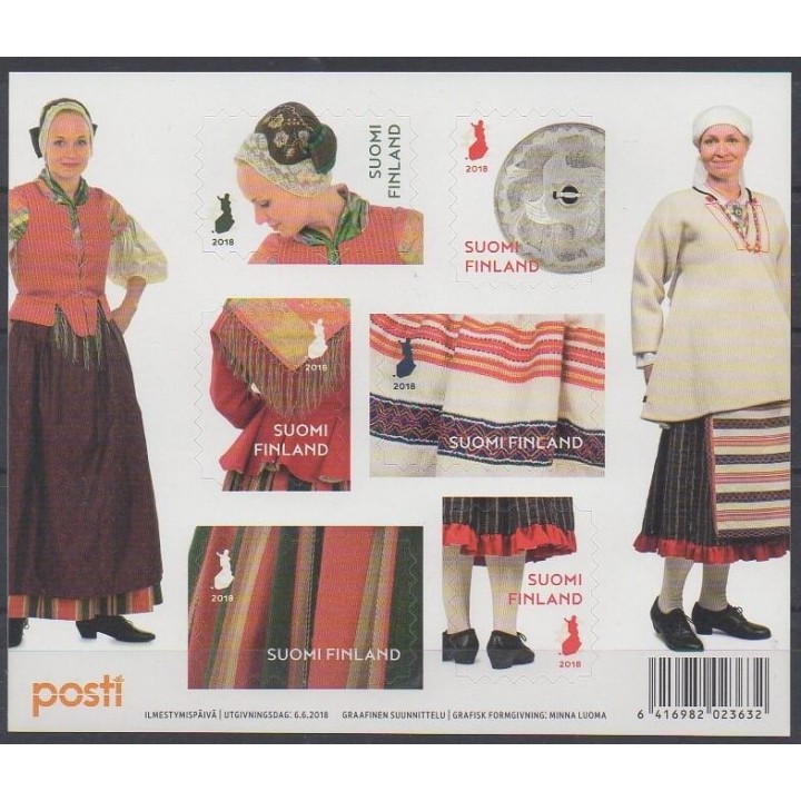 Finland - 2018 - Nb 2543/2548 - Costumes - Uniforms - Fashion