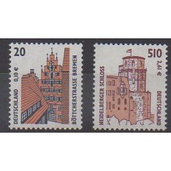 Germany - 2001 - Nb 2056/2057 - Castles