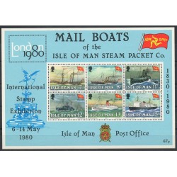 Man (Isle of) - 1980 - Nb BF 3 - Boats