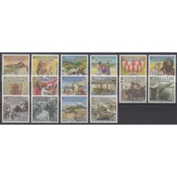 Gibraltar - 2000 - Nb 919/934 - Various Historics Themes