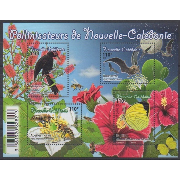 Nouvelle-Calédonie - 2018 - No F1345 - Animaux - Mammifères