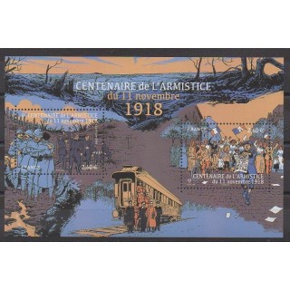France - Blocks and sheets - 2018 - Nb F5284 - First World War