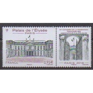 France - Poste - 2018 - No 5221 - Monuments
