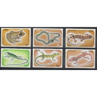 Timbres - Thème animaux divers - Fidji - 1986 - No 548/553