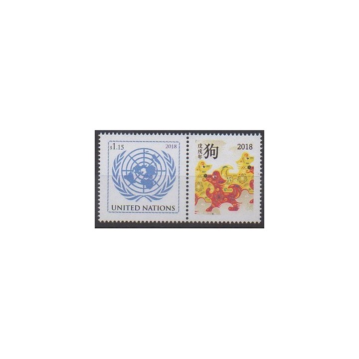 United Nations (UN - New York) - 2018 - Nb 1595 - Horoscope