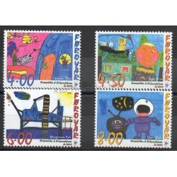 Faroe (Islands) - 2000- Nb 365/368 - Children's drawings