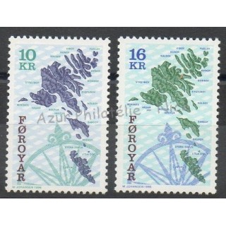 Timbres  - Féroé (Iles) - 1996 - No 296/297