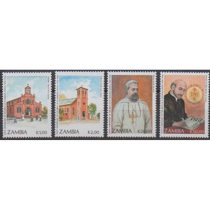 Zambie - 1991 - No 541/544 - Religion
