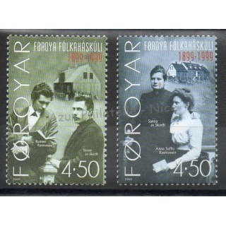 Timbres  - Féroé (Iles) - 2000 - No 375/376