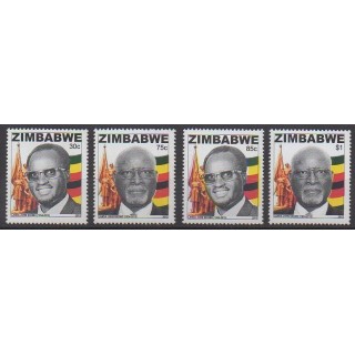 Zimbabwe - 2013 - No 740/743 - Célébrités