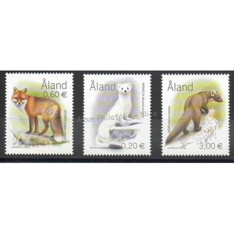 Aland - 2004- No 229/231 - Animaux
