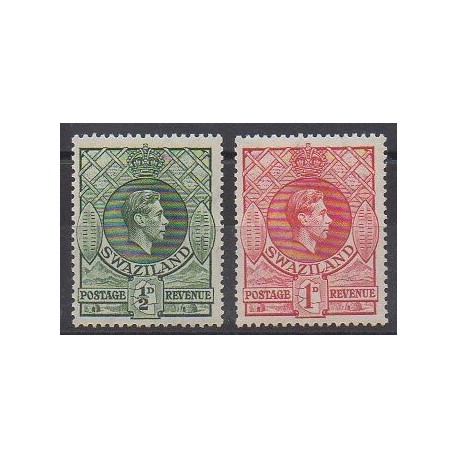 Swaziland - 1938 - Nb 27/28