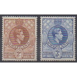 Swaziland - 1938 - Nb 30/31