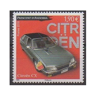 French Andorra - 2018 - Nb 822 - Cars