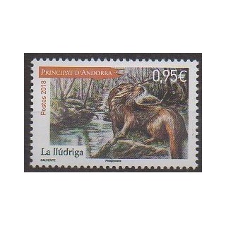 French Andorra - 2018 - Nb 820 - Mamals