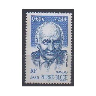 France - Poste - 2001 - Nb 3434 - Celebrities