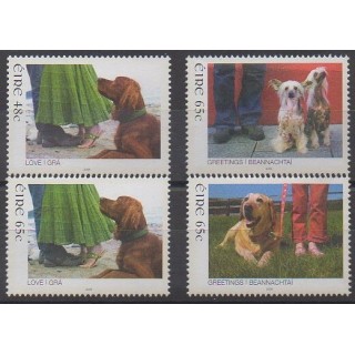 Irlande - 2006 - No 1684/1687 - Chiens