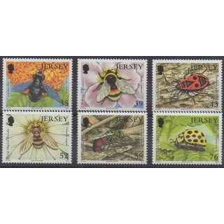 Jersey - 2008 - No 1427/1432 - Insectes