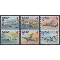 Jersey - 2009 - Nb 1453/1458 - Planes