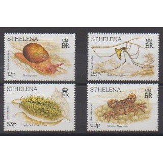 Sainte-Hélène - 1995 - No 654/657 - Animaux