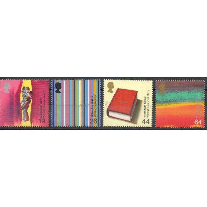 Timbres  - Grande-Bretagne - 1999 - No 2137/2140