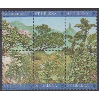 Sainte-Hélène - 1997 - No 685/690 - Arbres