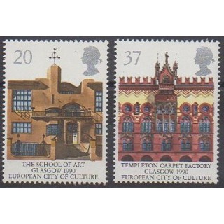 Grande-Bretagne - 1990 - No 1457/1458 - Monuments