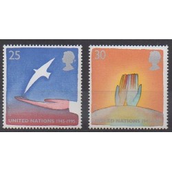 Great Britain - 1995 - Nb 1819/1820 - United Nations - Europa