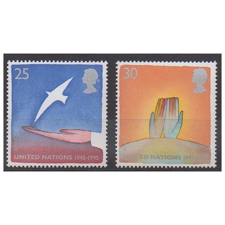 Great Britain - 1995 - Nb 1819/1820 - United Nations - Europa