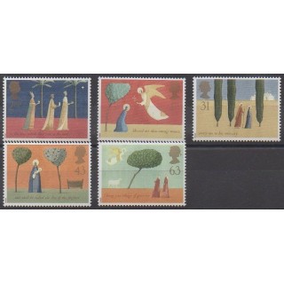 Grande-Bretagne - 1996 - No 1920/1924 - Noël