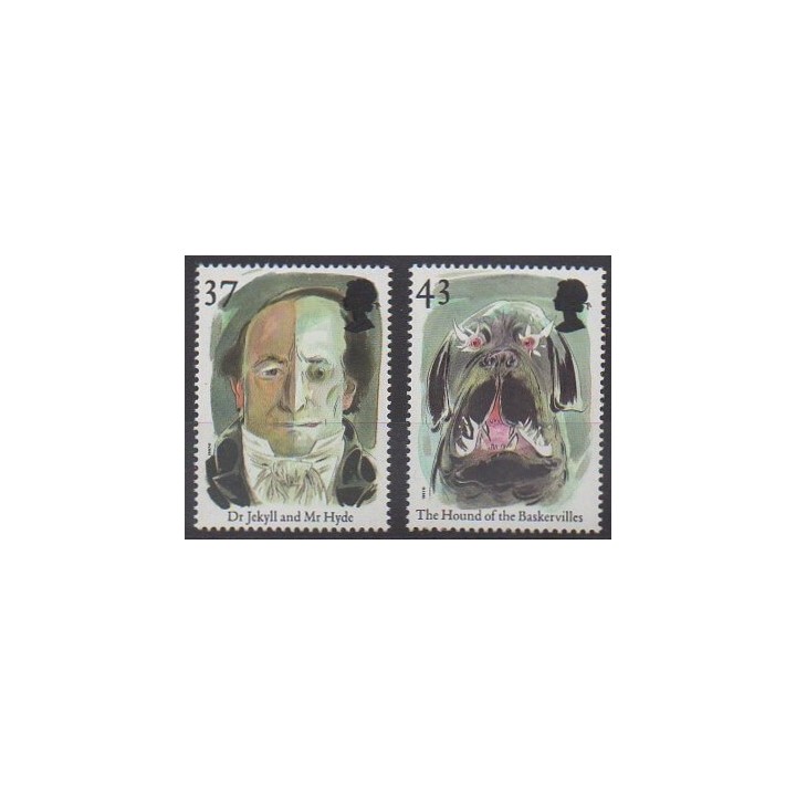 Grande-Bretagne - 1997 - No 1959/1960 - Littérature