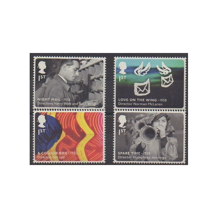 Great Britain - 2014 - Nb 4013/4016 - Cinema