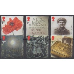 Grande-Bretagne - 2014 - No 4034/4039 - Première Guerre Mondiale