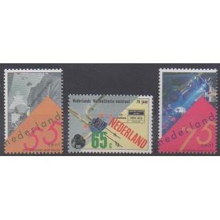 Pays-Bas - 1991 - No 1376/1378 - Sciences et Techniques
