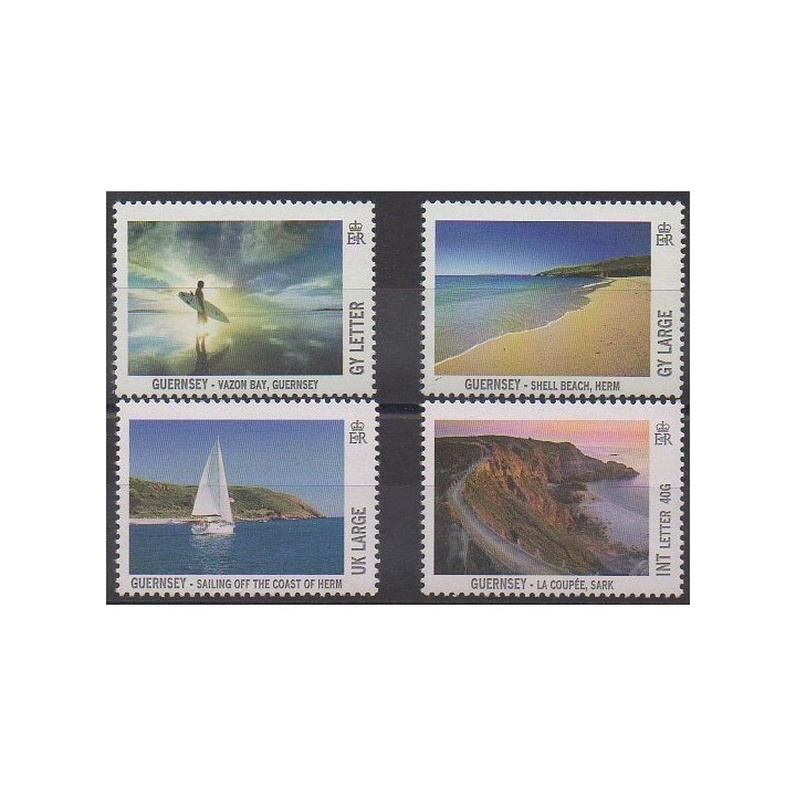 Guernesey - 2012 - No 1384/1387 - Tourisme
