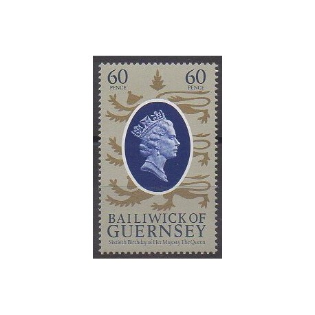 Guernesey - 1986 - No 362 - Royauté - Principauté