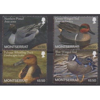 Montserrat - 2012 - Nb 1434/1437 - Birds