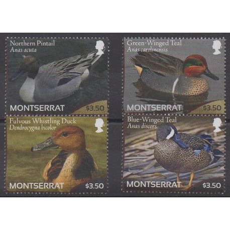 Montserrat - 2012 - Nb 1434/1437 - Birds