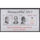 Monaco - Blocs et feuillets - 2013 - No F2903 - Exposition - Royauté - Principauté