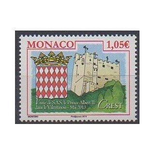 Monaco - 2013 - No 2875 - Châteaux